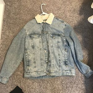 HM thick jean jacket